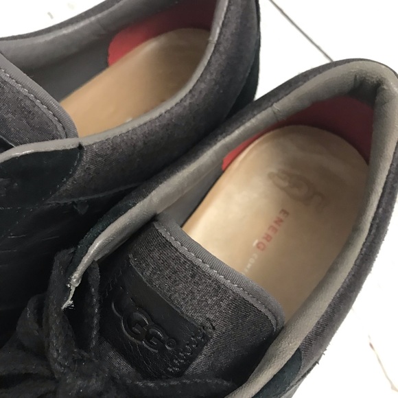 UGG Trigo suede leather sneaker shoe comfort - Picture 7 of 8